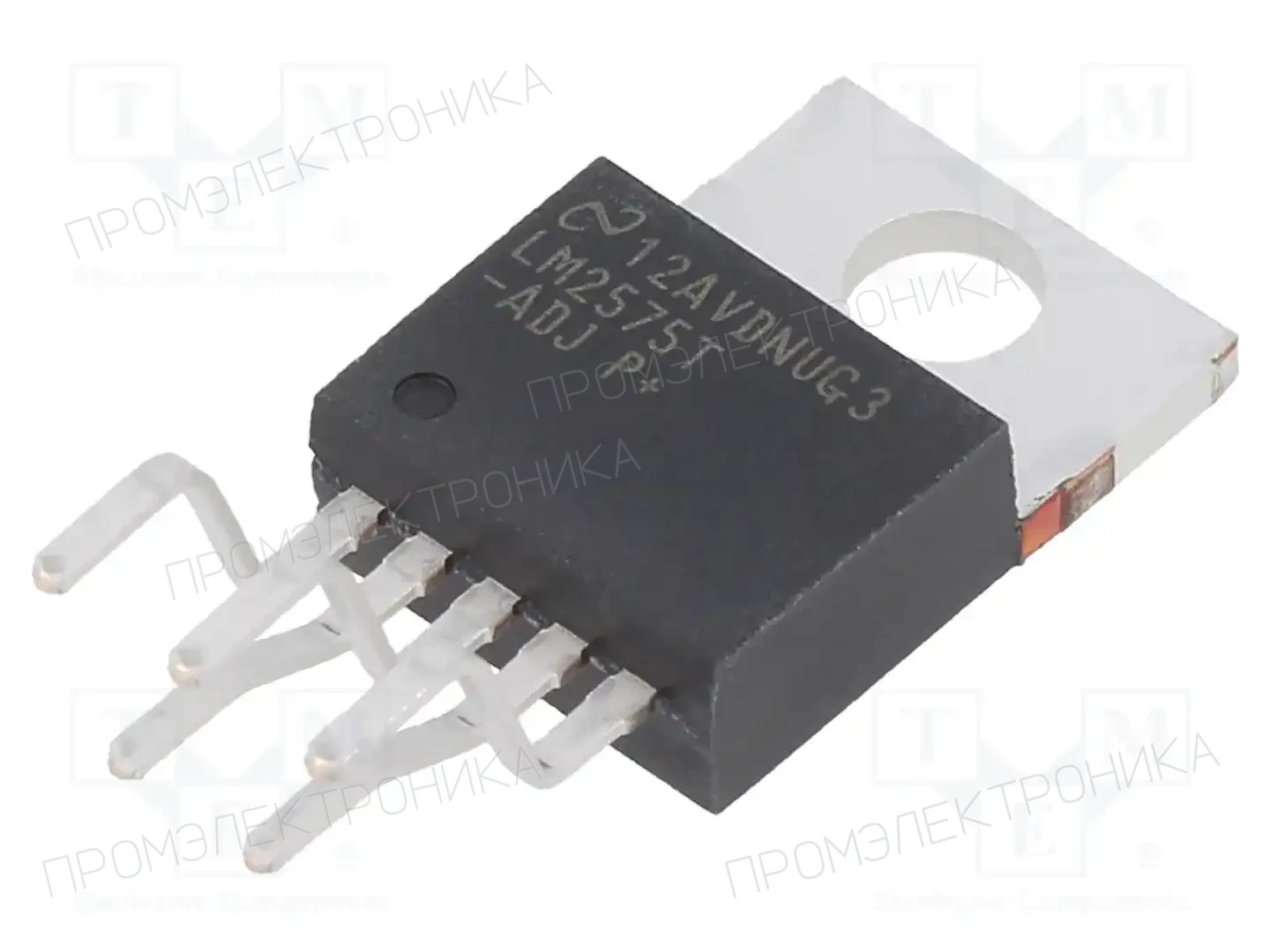 Texas Instruments LM2575T-ADJ/LF03 — Регуляторы напряжения - микросхемы DC/DC
