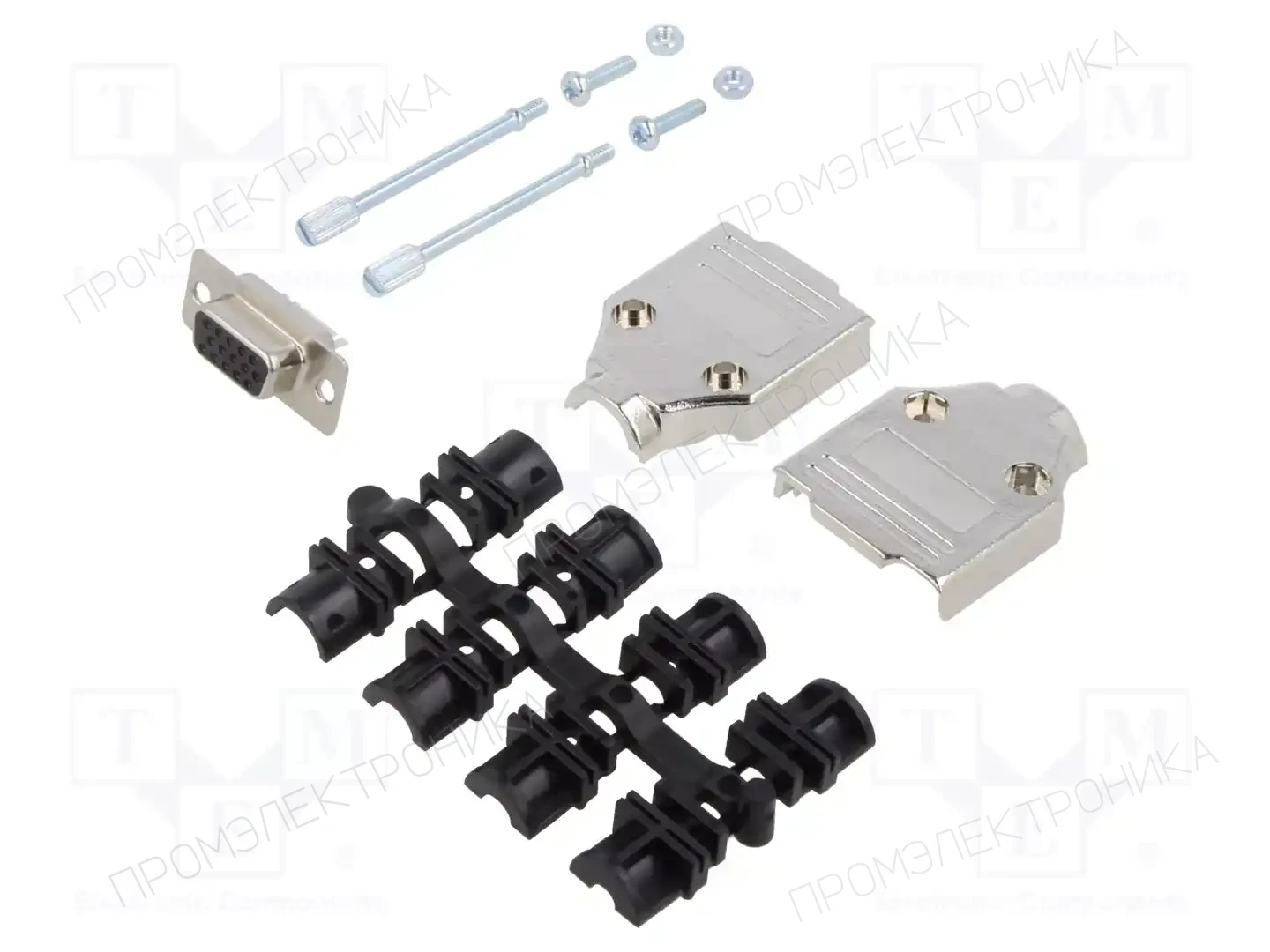 MH CONNECTORS MHDTPK9HD15FS-K — Штекеры и гнезда D-Sub