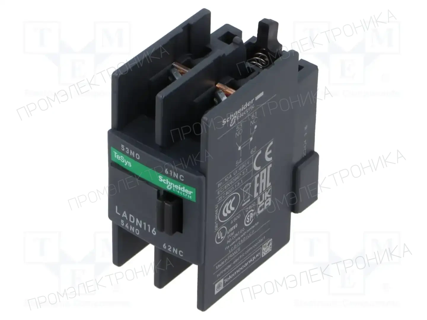 SCHNEIDER ELECTRIC LADN116 — Контакторы - дополнительное оборудование
