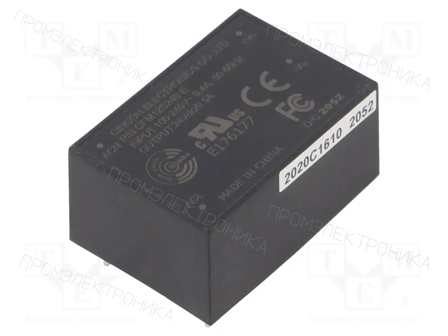 CINCON CFM12S240-E — Преобразователи AC/DC для PCB