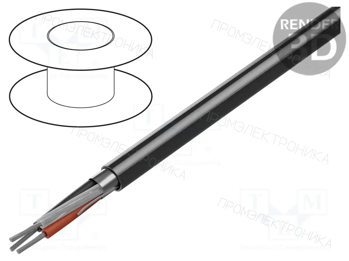 BELDEN 8772.00305 — Провода многожильные экранированные