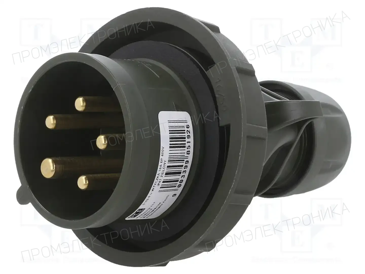 PCE 0152-6.U — Многофазные разъемы IEC 60309