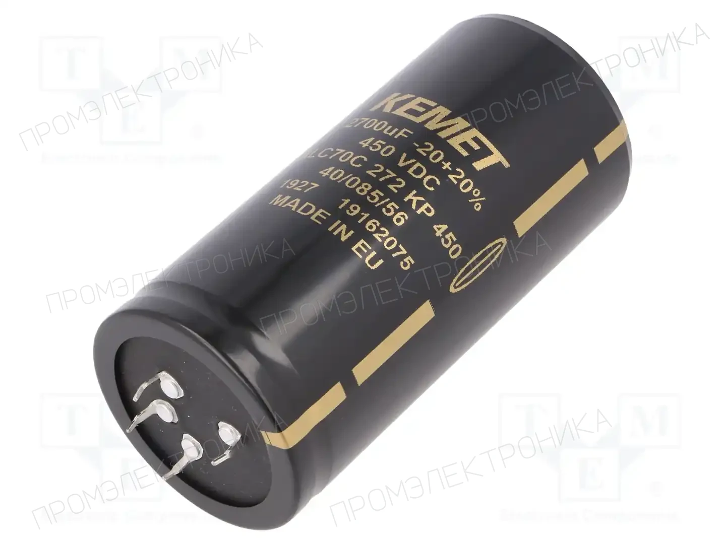 KEMET ALC70C272KP450 — Конденсаторы электролитические SNAP-IN