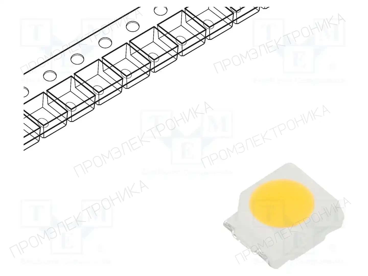 REFOND RF-K30HK30DS-EC-Y — Светодиоды SMD белые