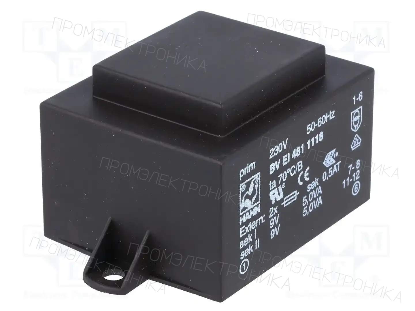 HAHN BV EI 481 1118 — Трансформаторы PCB