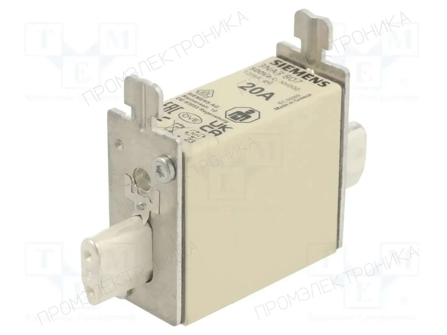 SIEMENS 3NA3 807 — Предохранители NH