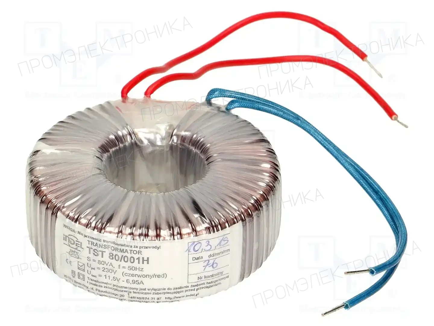 INDEL TST 80/001H — Трансформаторы тороидальные