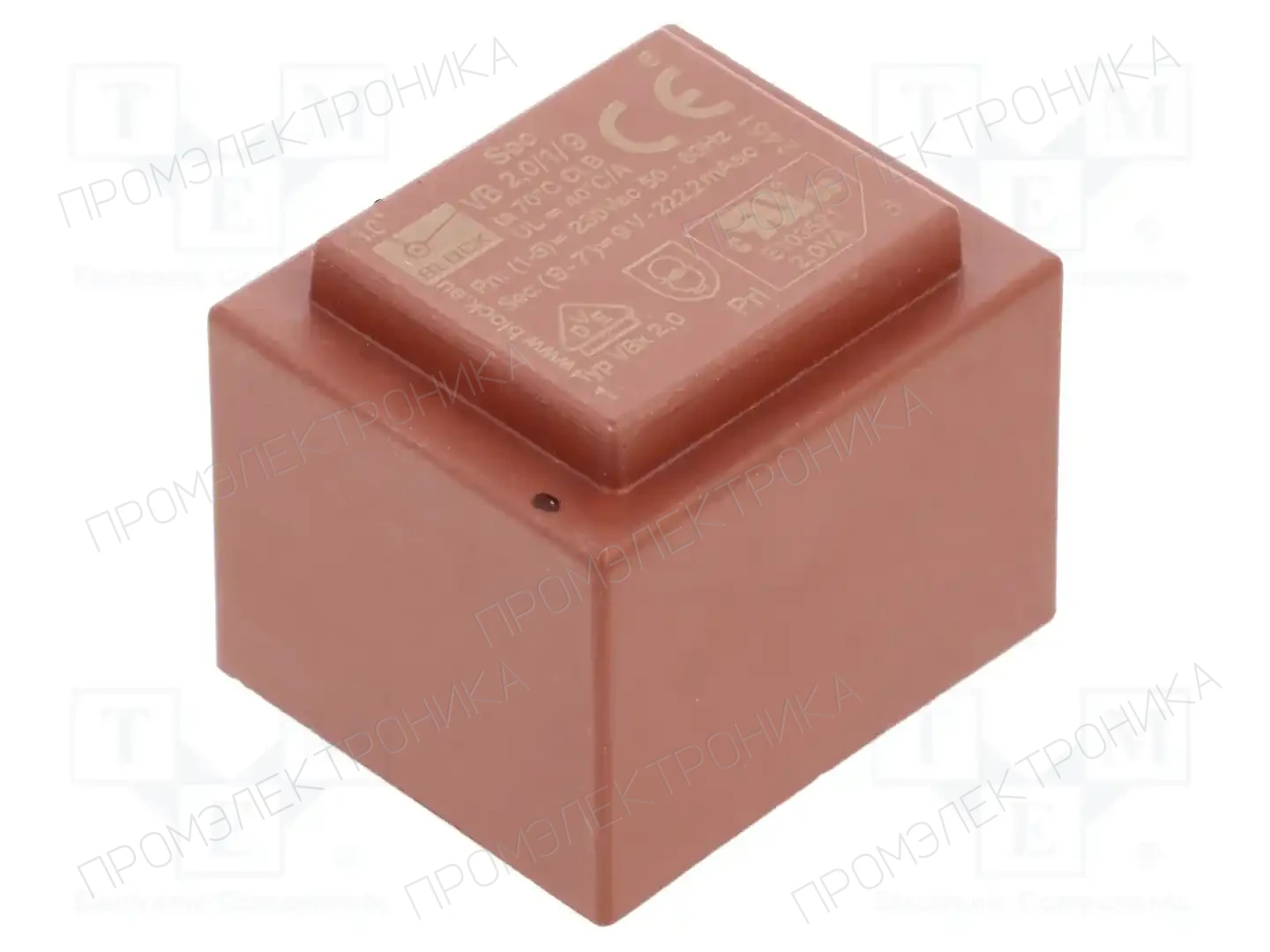 BLOCK VB 2,0/1/9 — Трансформаторы PCB
