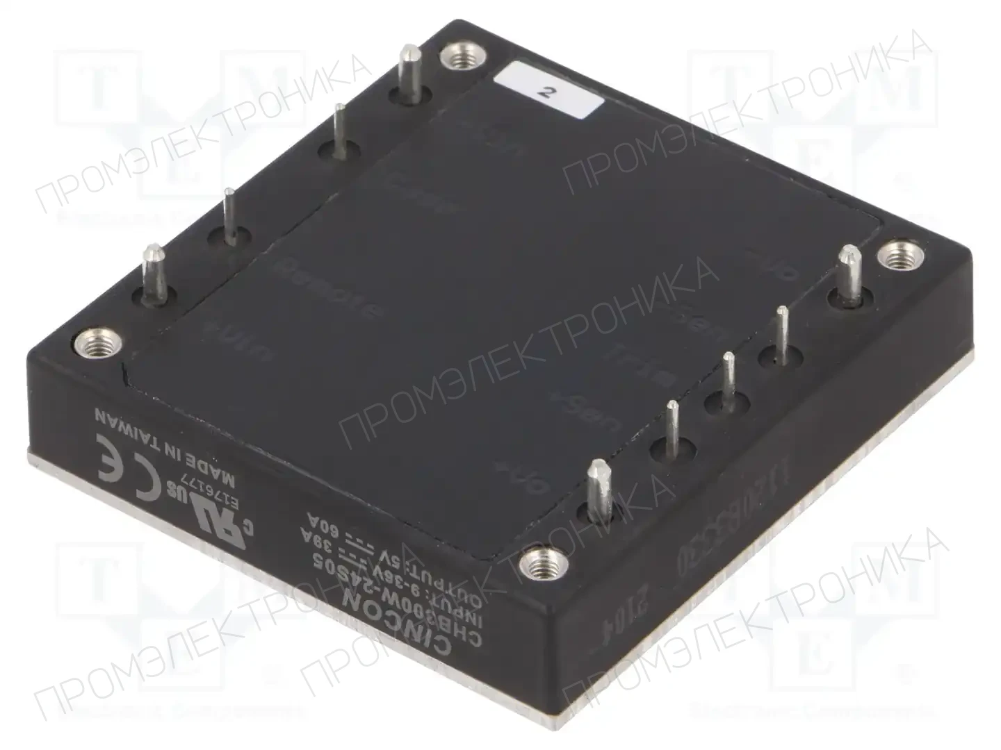 CINCON CHB300W-24S05 — Преобразователи DC/DC