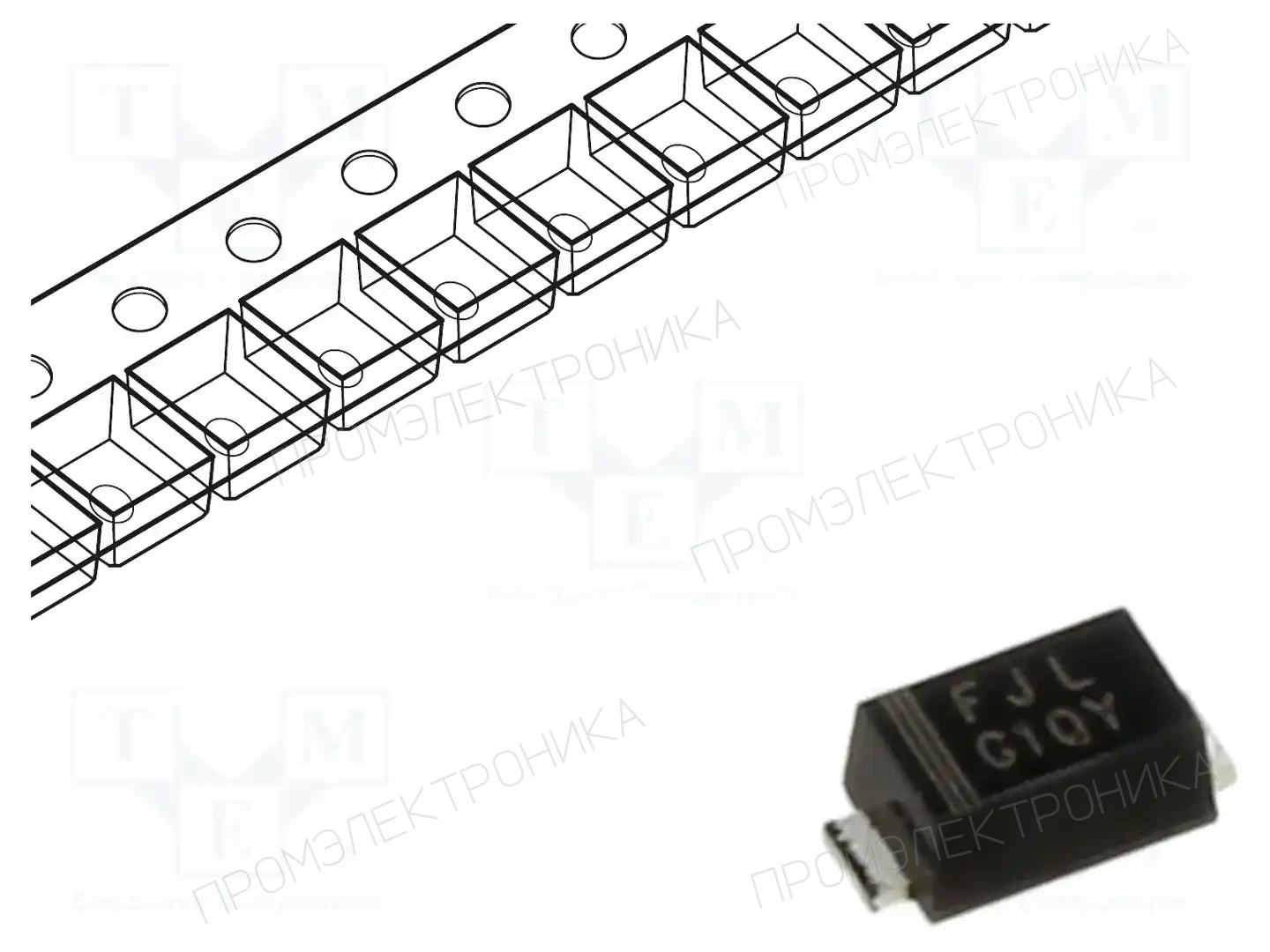TAIWAN SEMICONDUCTOR RSFJL — Универсальные диоды SMD