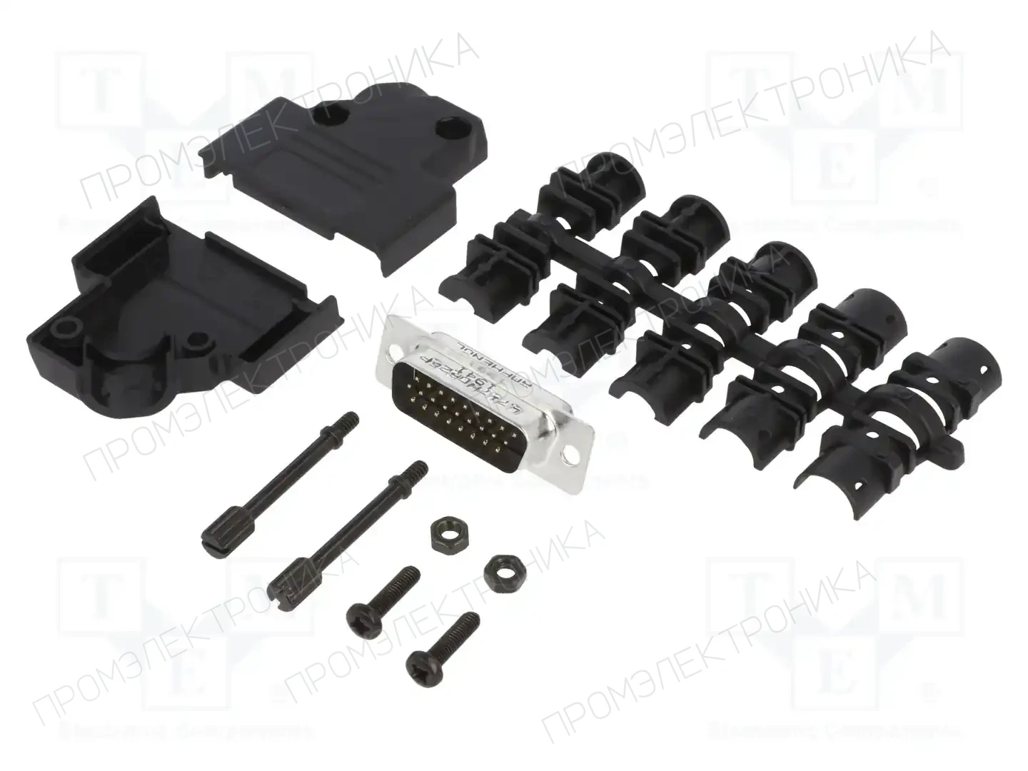 AMPHENOL COMMUNICATIONS SOLUTIONS L17D45PK-P-15+L717HDA26P — Комплектные штекеры D-Sub