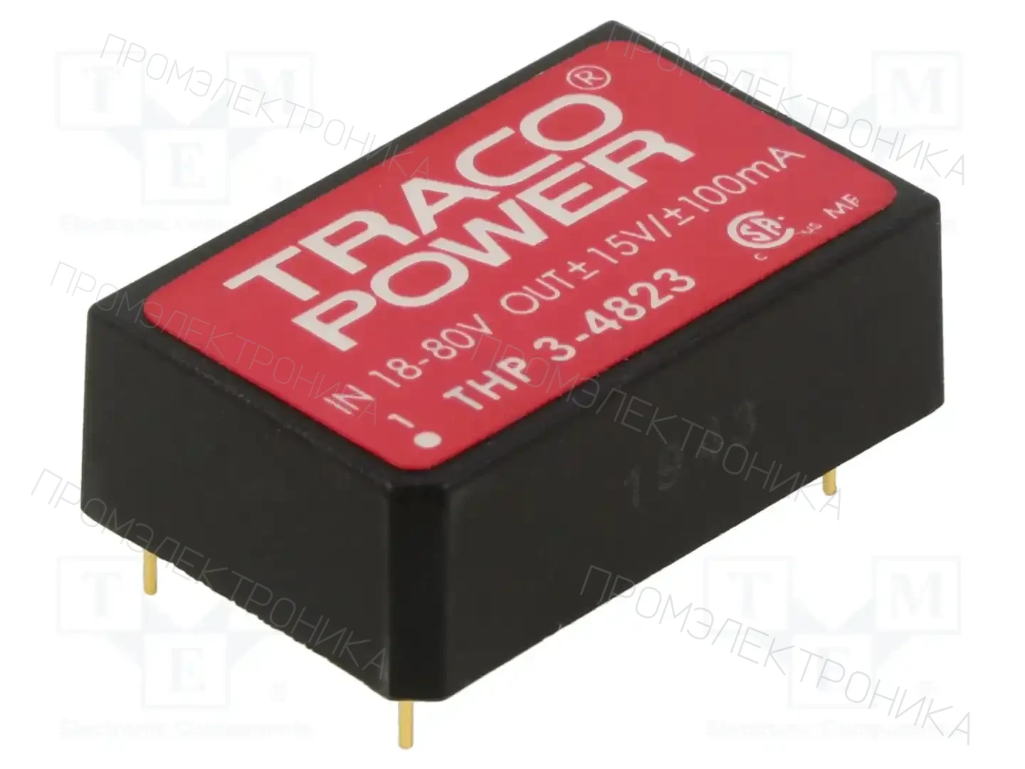 TRACO POWER THP 3-4823 — Преобразователи DC/DC