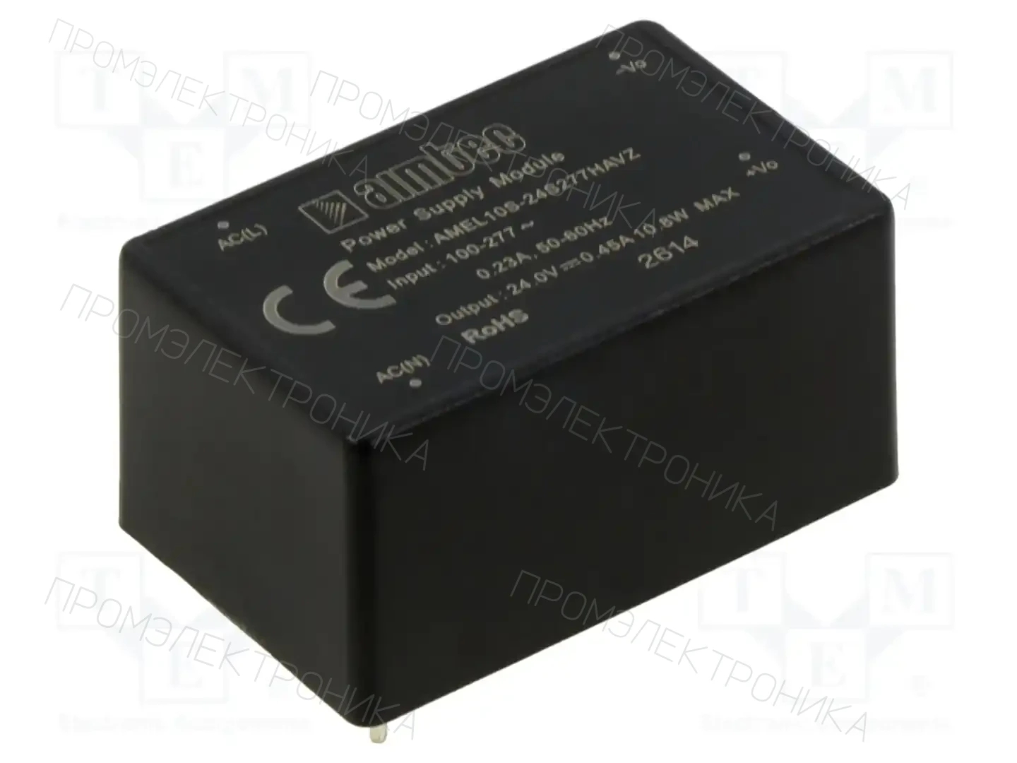 AIMTEC AMEL10S-24S277HAVZ — Преобразователи AC/DC для PCB