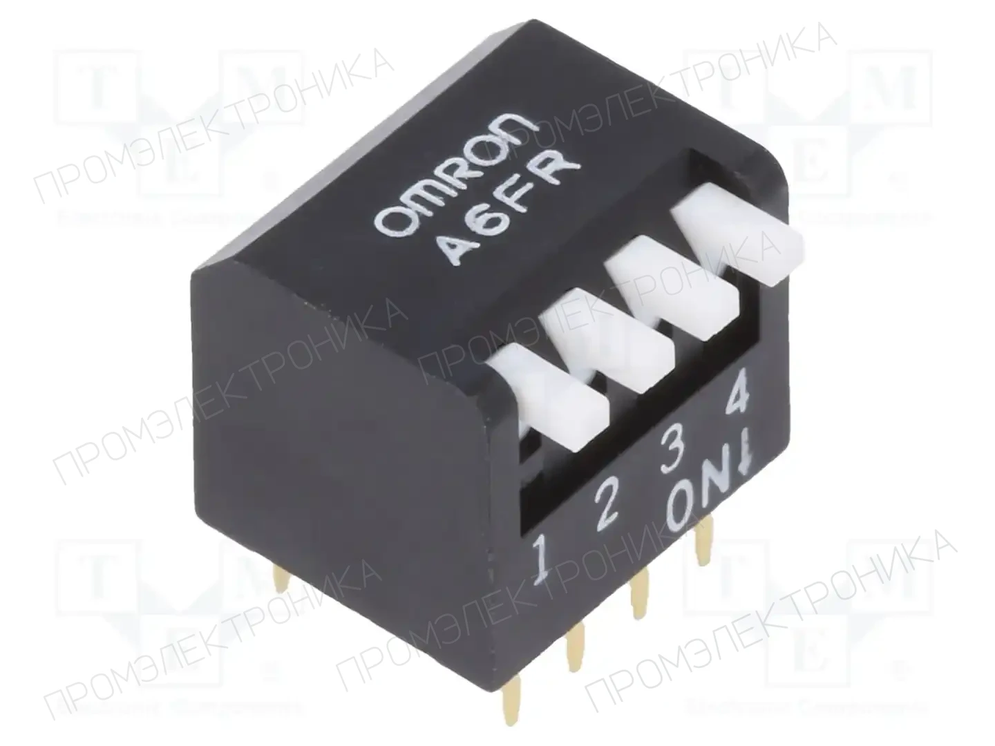 OMRON Electronic Components A6FR4104 — Переключатели типа Dip-Switch