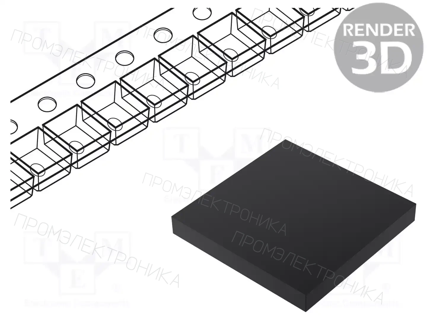 Microchip Technology PIC18F46K22-I/MV — Линейка PIC 8-bit
