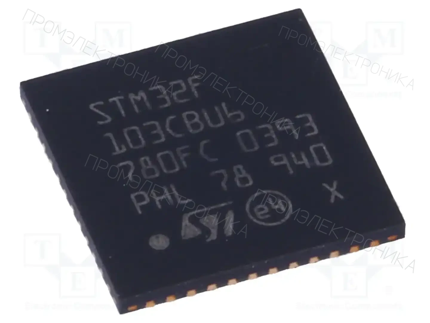 STMicroelectronics STM32F103CBU6 — Микроконтроллеры ST