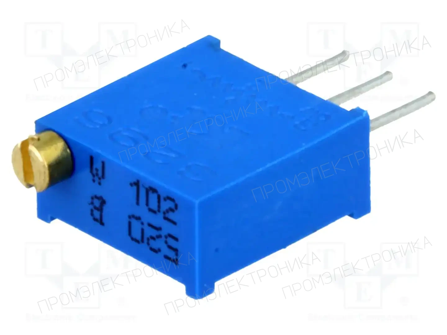 SR PASSIVES T910W-1K — Потенциометры THT многооборотные 3/8 дм