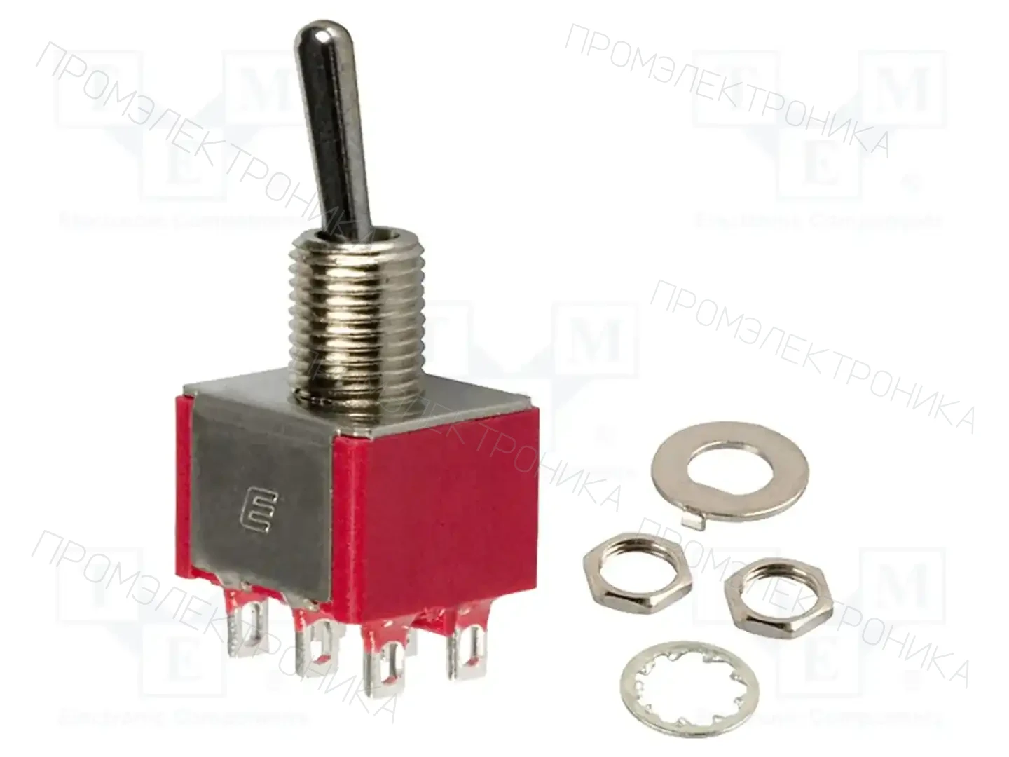 E-SWITCH 100DP2T1B1M1QEH — Переключатели рычажные