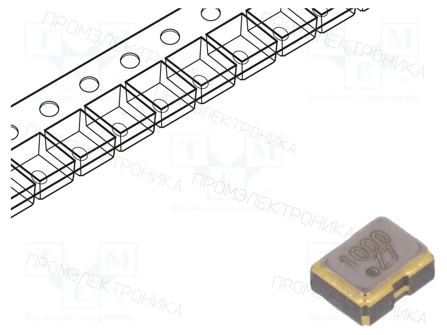 IQD FREQUENCY PRODUCTS LFSPXO071190CUTT — Резонаторы и генераторы