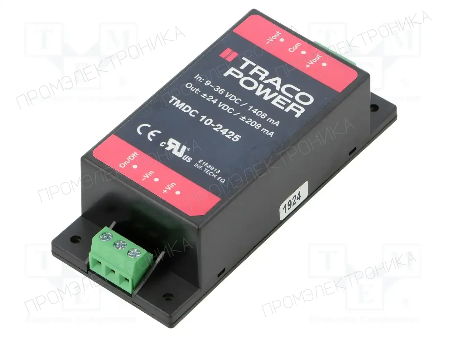 TRACO POWER TMDC 10-2425 — Преобразователи DC/DC