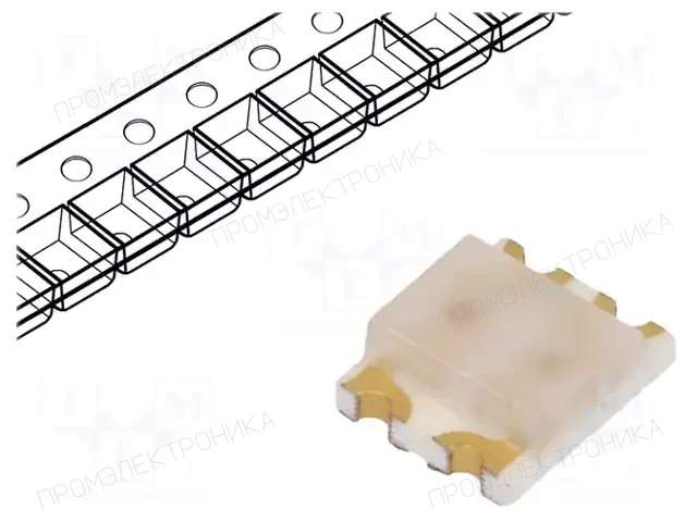 BROADCOM (AVAGO) HSMF-C156 — Светодиоды SMD цветные