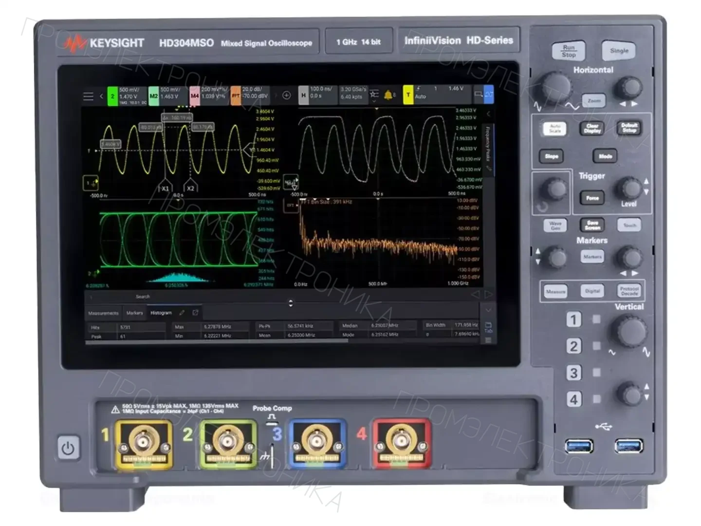 KEYSIGHT HD302MSO — Осциллоскопы цифровые