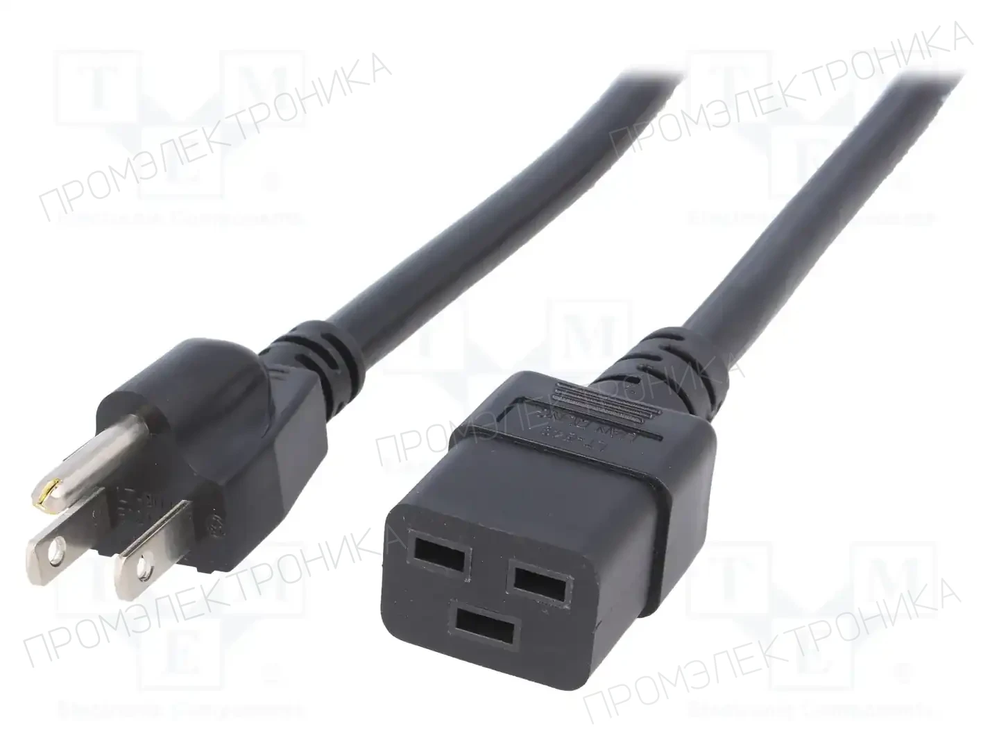 LIAN DUNG LT-202+549 SJT 14/3 60C BLK 1.8M — Кабели питания компьютерные и универс