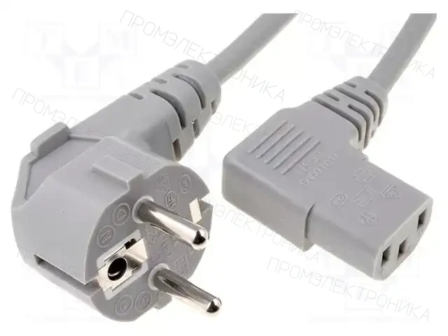 LIAN DUNG LT-322+511 H05VV-F 3X1.0 GRY 1M — Кабели питания компьютерные и универс