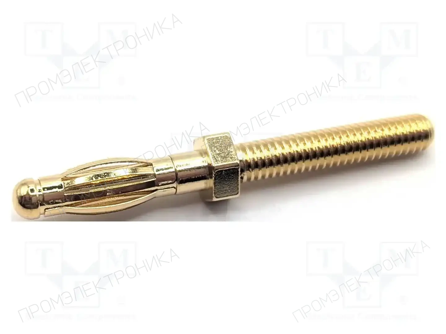 MUELLER ELECTRIC BU-168-M4-20MM — Вилки банановые 4мм