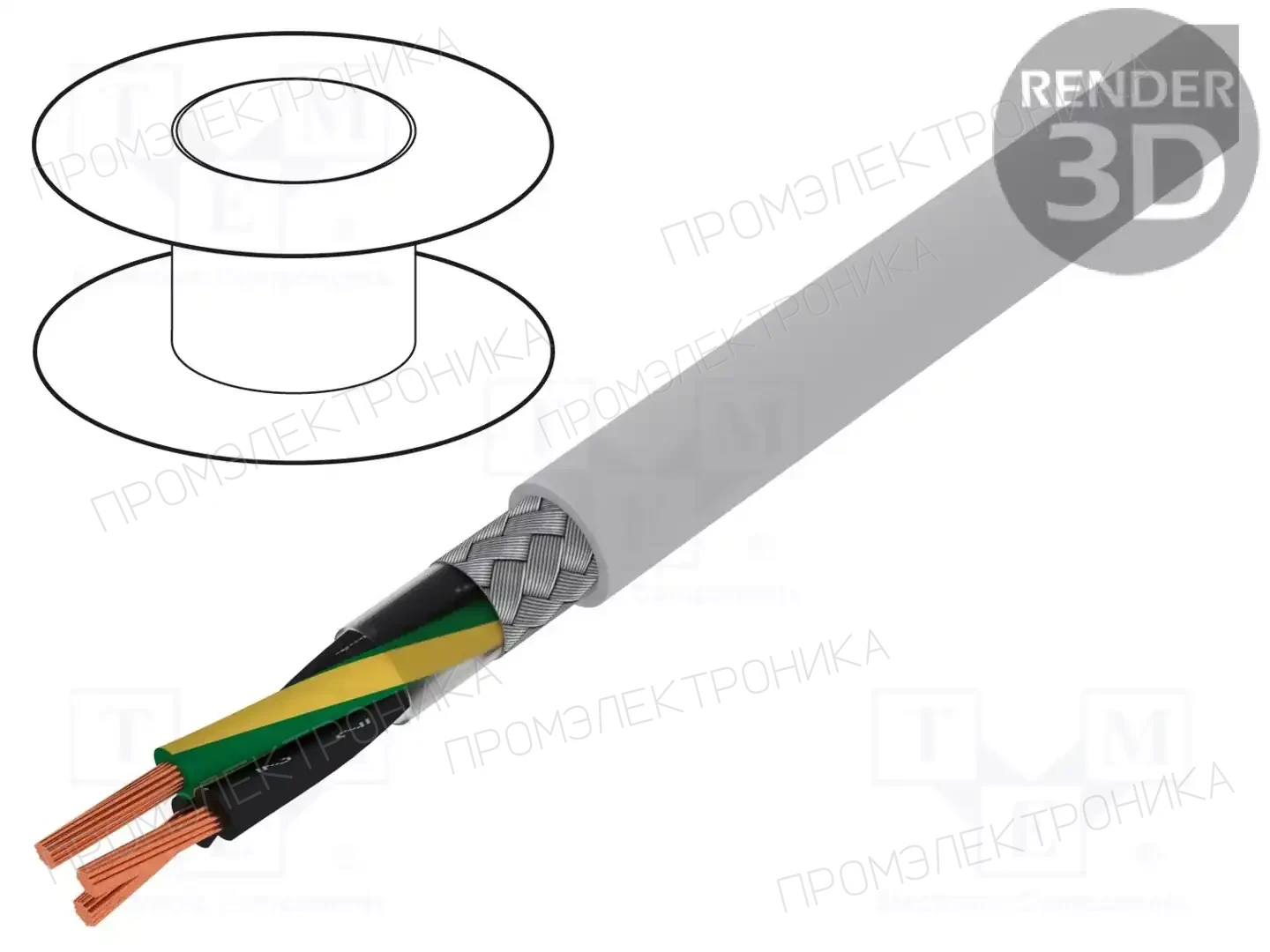 LAPP 1136003 — Провода многожильные экранированные