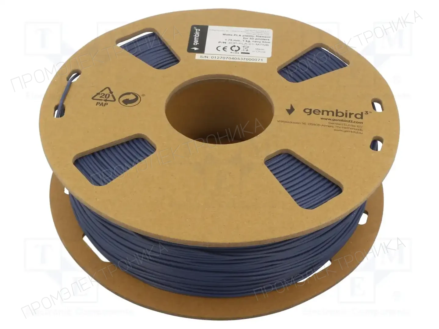 GEMBIRD 3DP-PLA-01-MTNB — Принтеры 3D и аксессуары