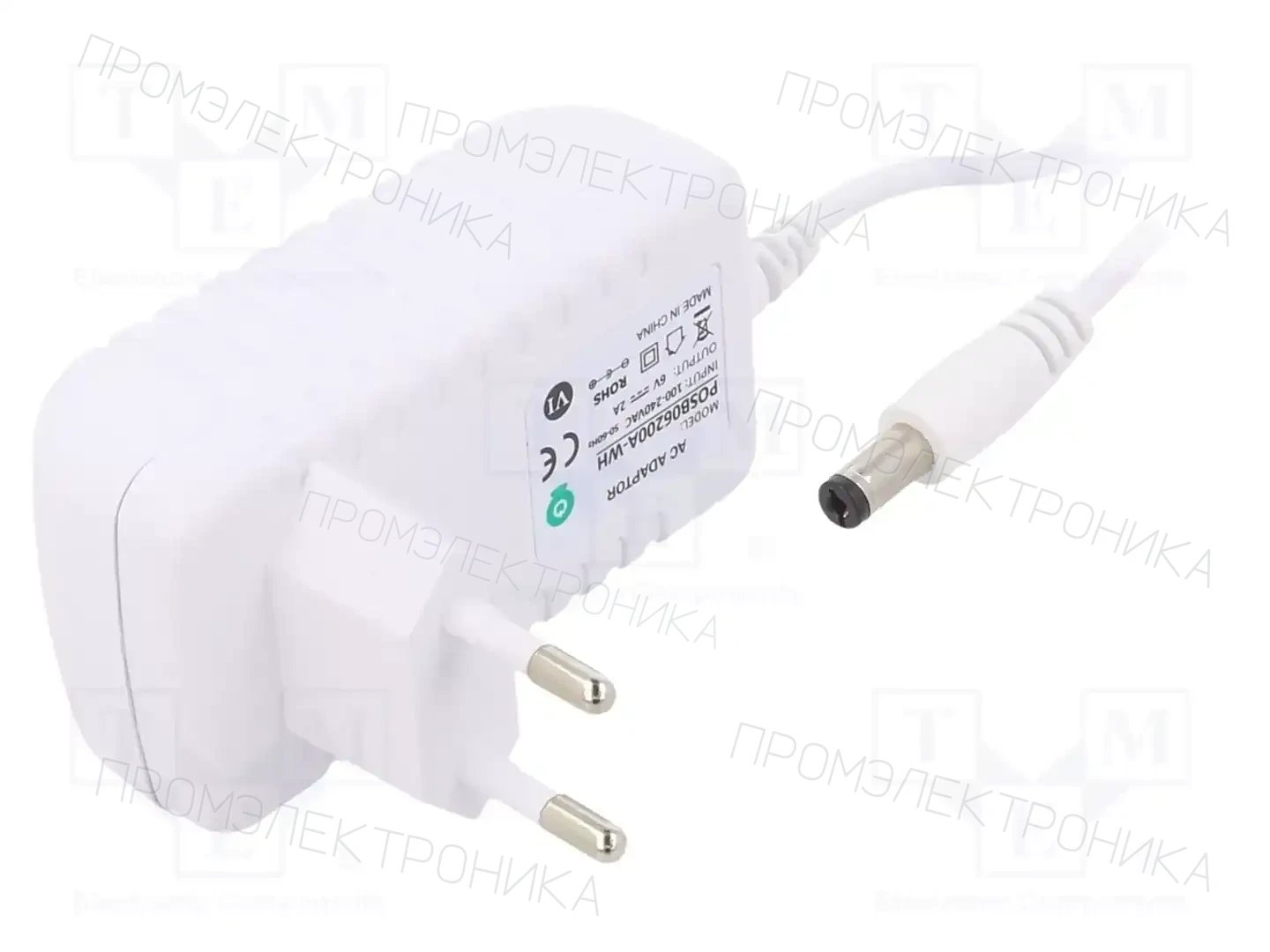POS POSB06200A-WH — Штекерные блоки питания B06200A-WH