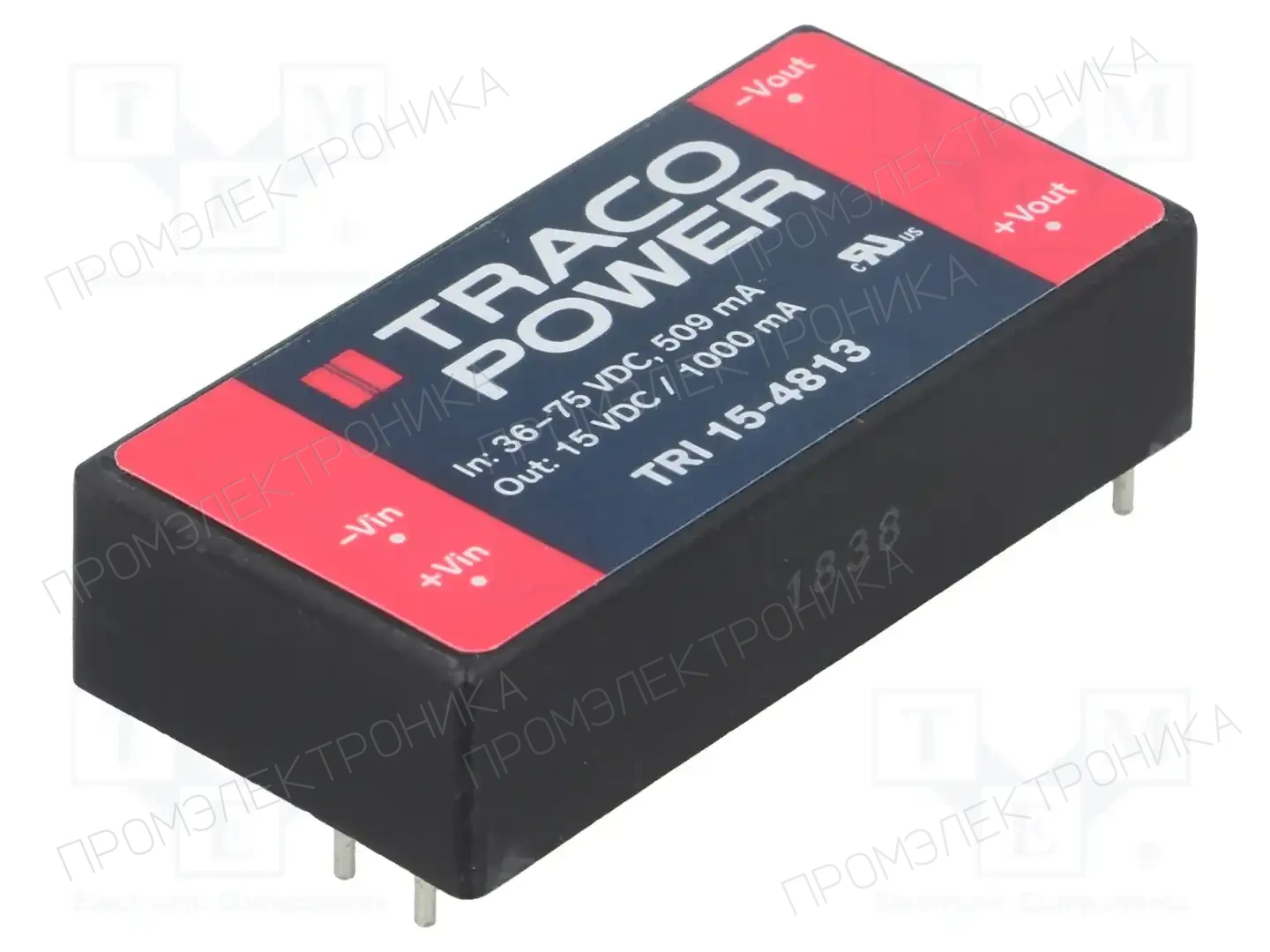 TRACO POWER TRI 15-4813 — Преобразователи DC/DC
