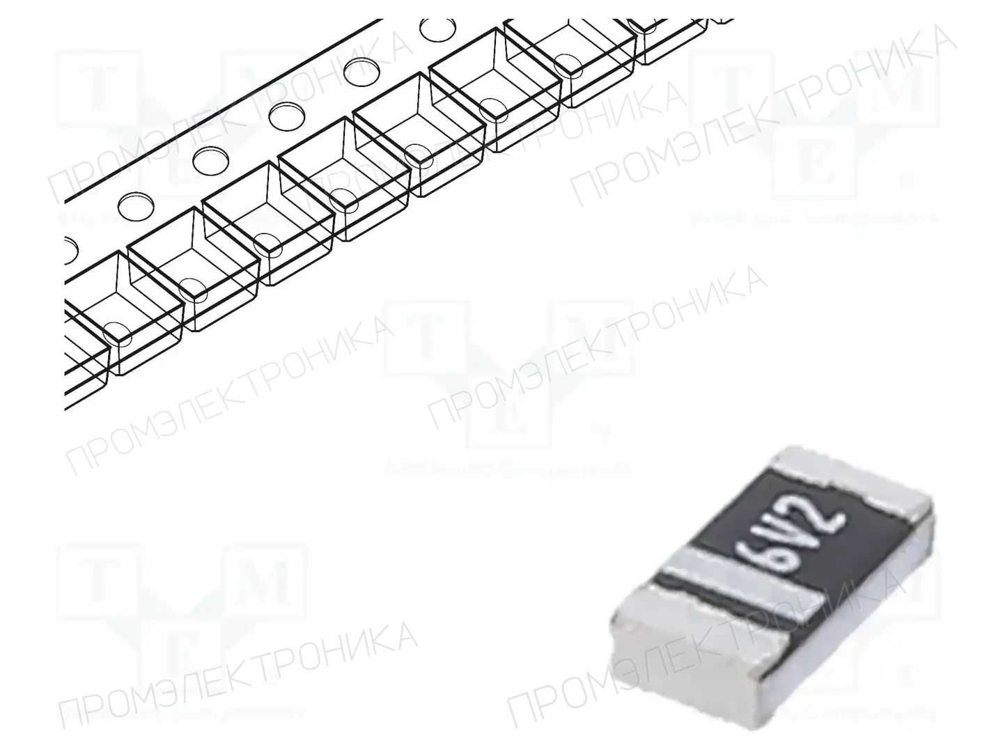 TAIWAN SEMICONDUCTOR BZS55C6V2 RXG — Стабилитроны SMD