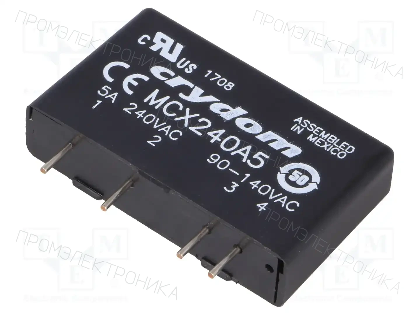 SENSATA / CRYDOM MCX240A5 — Реле SSR однофазные