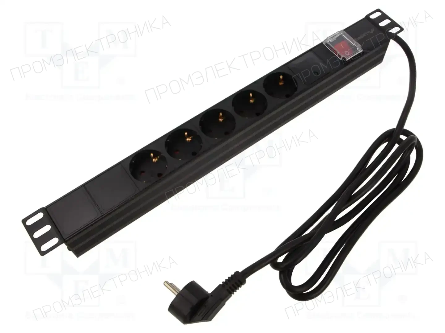 LANBERG PDU-05F-0200-BK — Планки защиты от перенапряжения