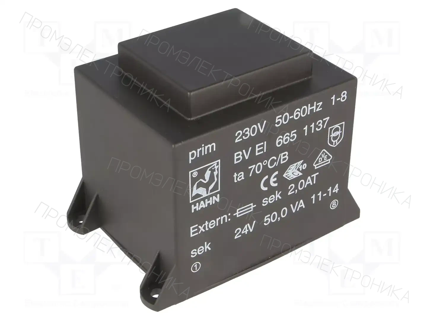 HAHN BV EI 665 1137 — Трансформаторы PCB