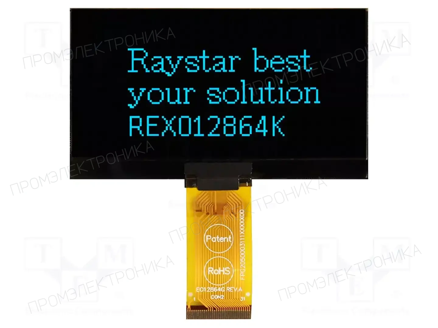 RAYSTAR OPTRONICS REX012864KSPP3N00000 — Дисплеи OLED графические