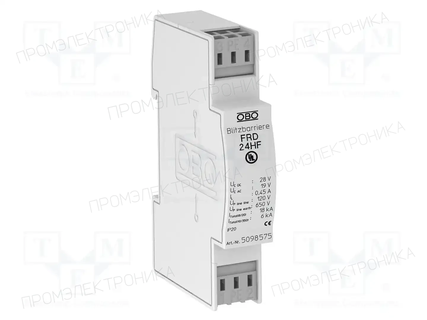 OBO BETTERMANN FRD 24 HF — Ограничители перенапряжения