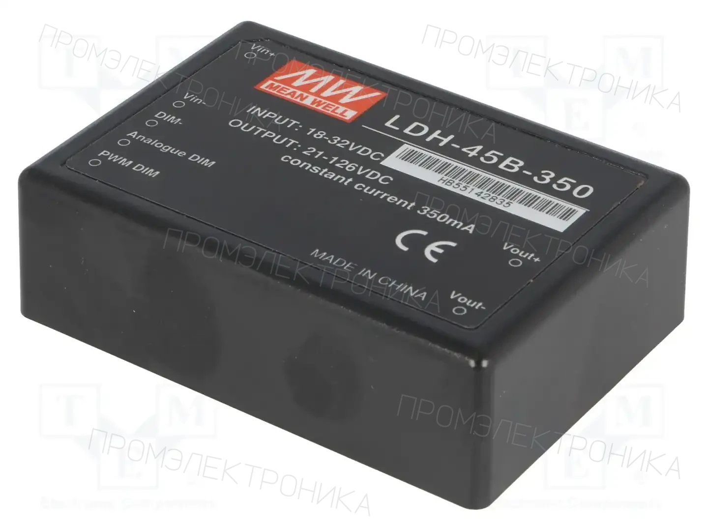 MEAN WELL LDH-45B-350 — Преобразователи DC/DC