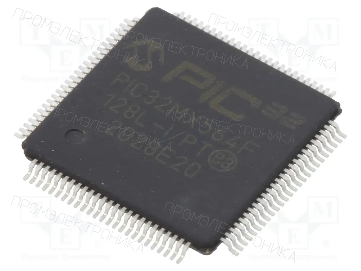 Microchip Technology PIC32MX564F128L-I/PT — Линейка PIC32 32-bit