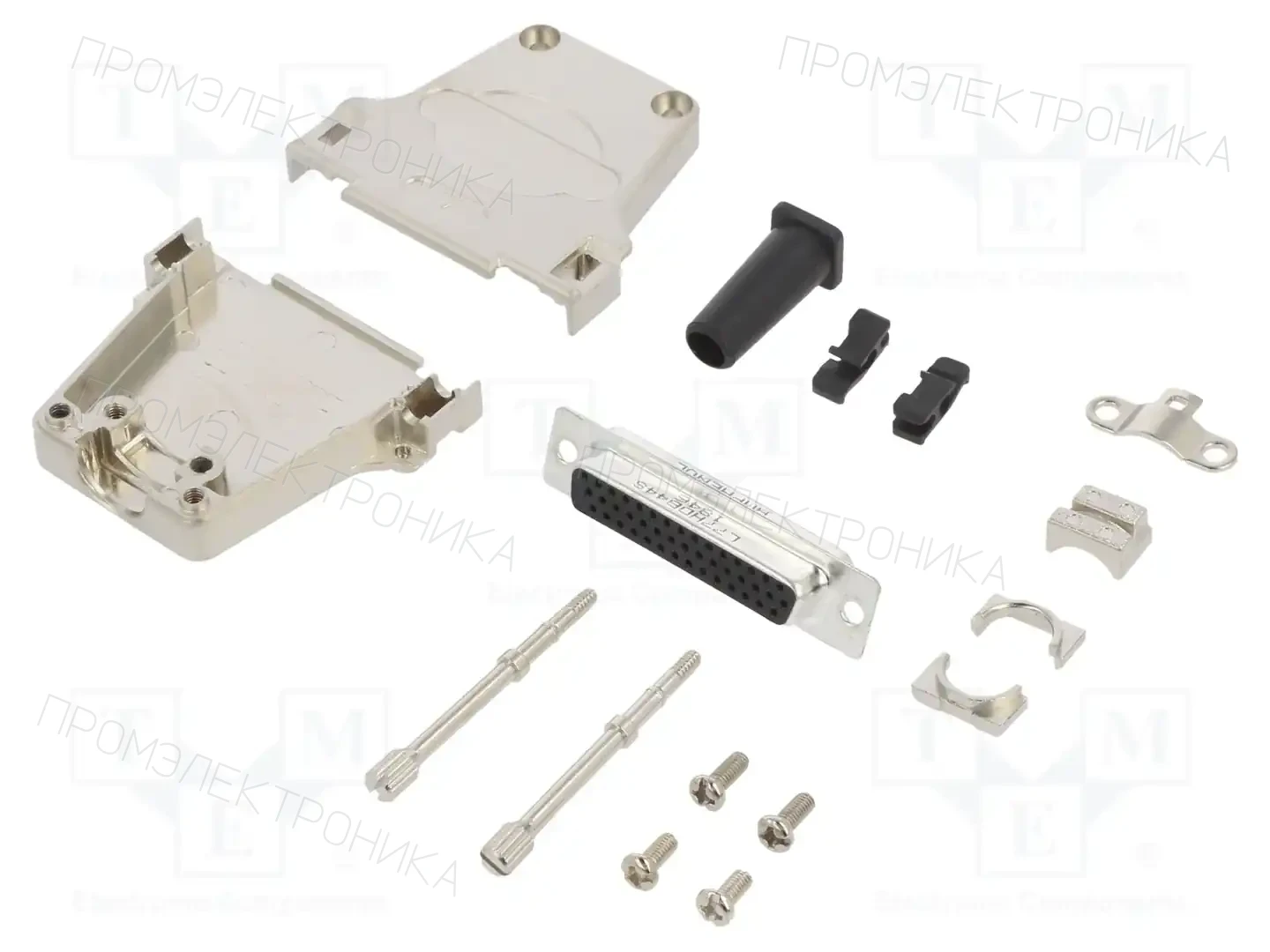 AMPHENOL COMMUNICATIONS SOLUTIONS L17DTZF25-LJS-RG+L717DB25PST — Комплектные штекеры D-Sub