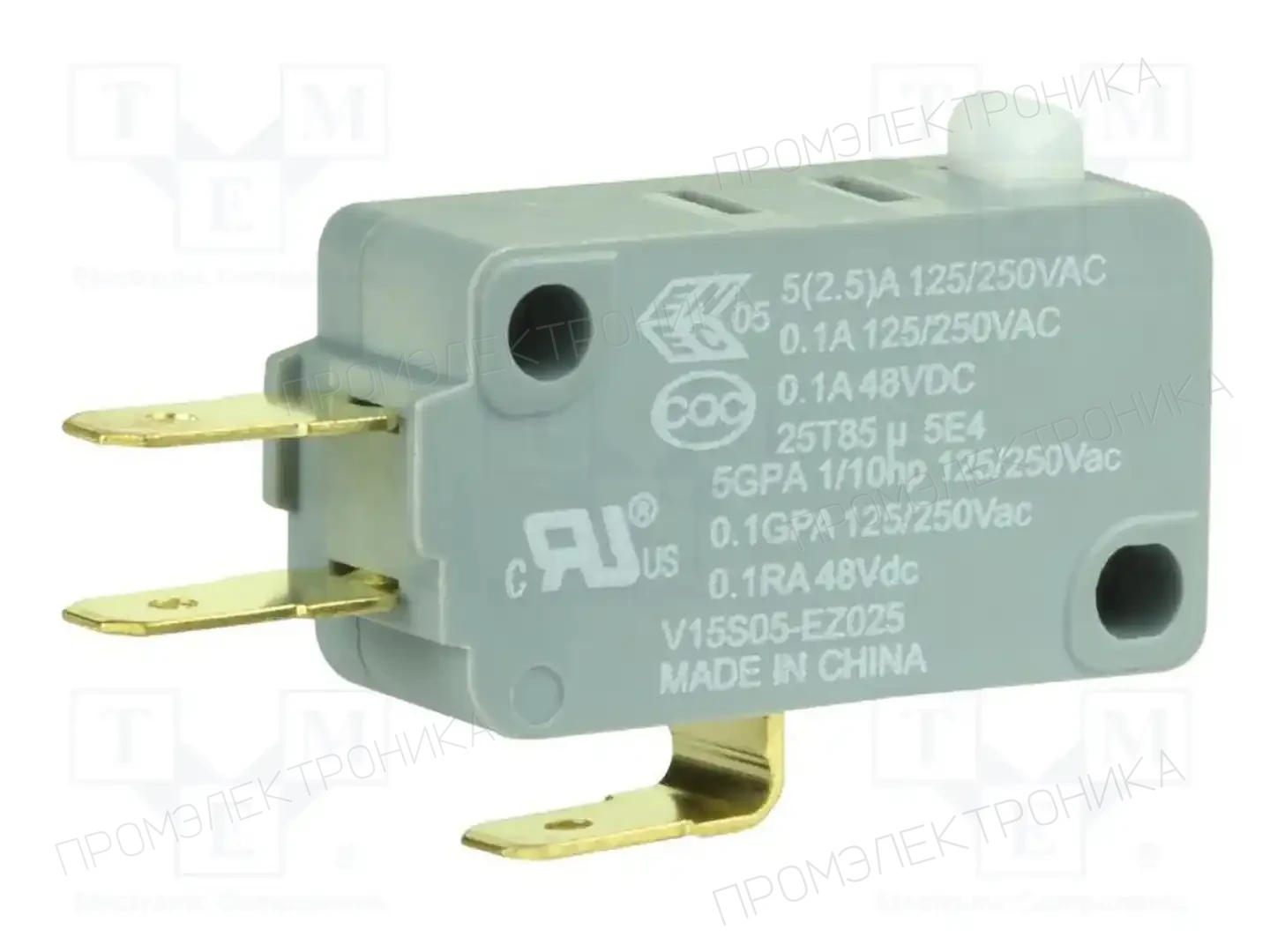 Honeywell V15S05-EZ025 — Микропереключатели SNAP ACTION