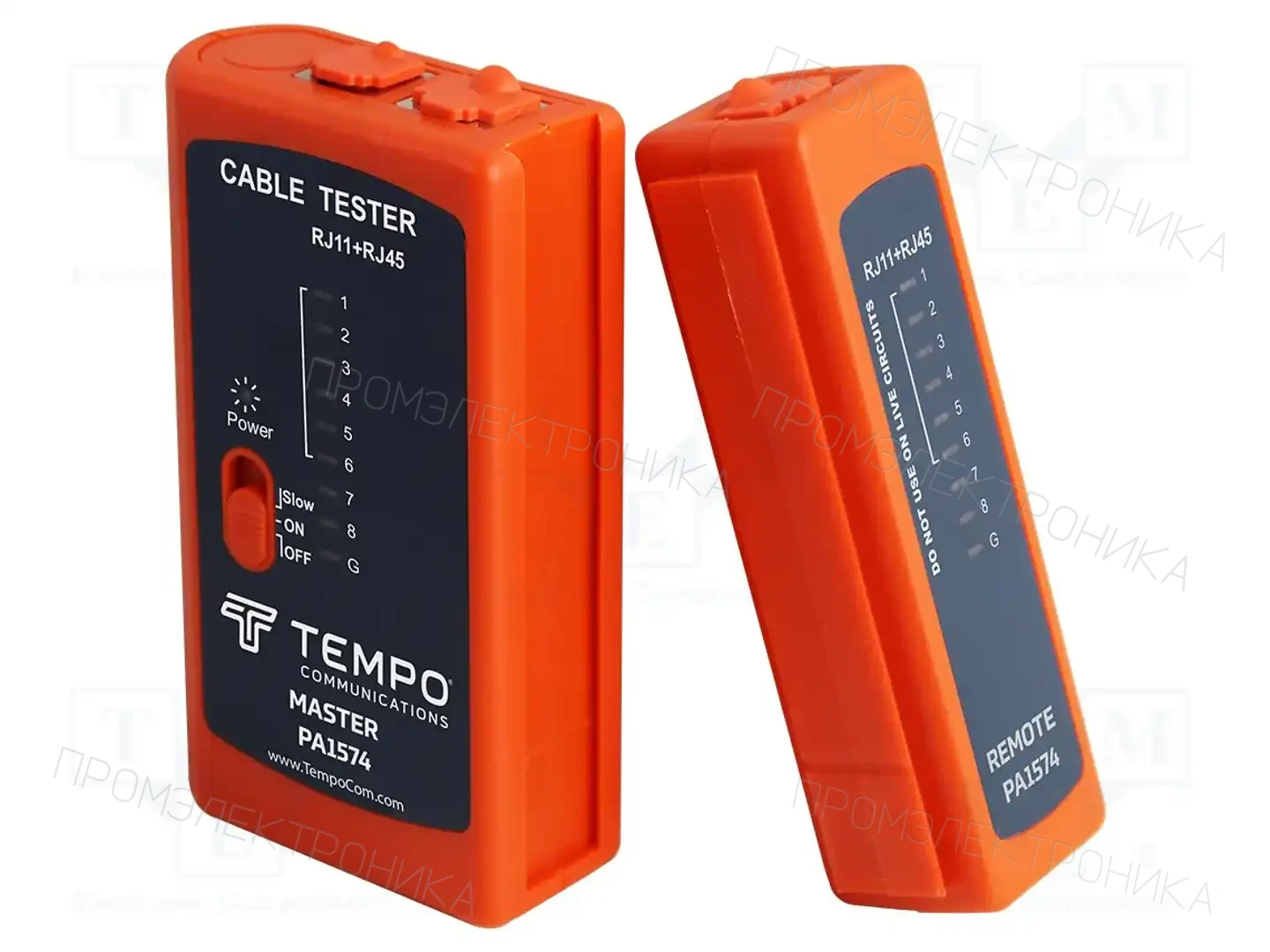 TEMPO PA1574 — Тестеры компьютерных и телефонных сетей