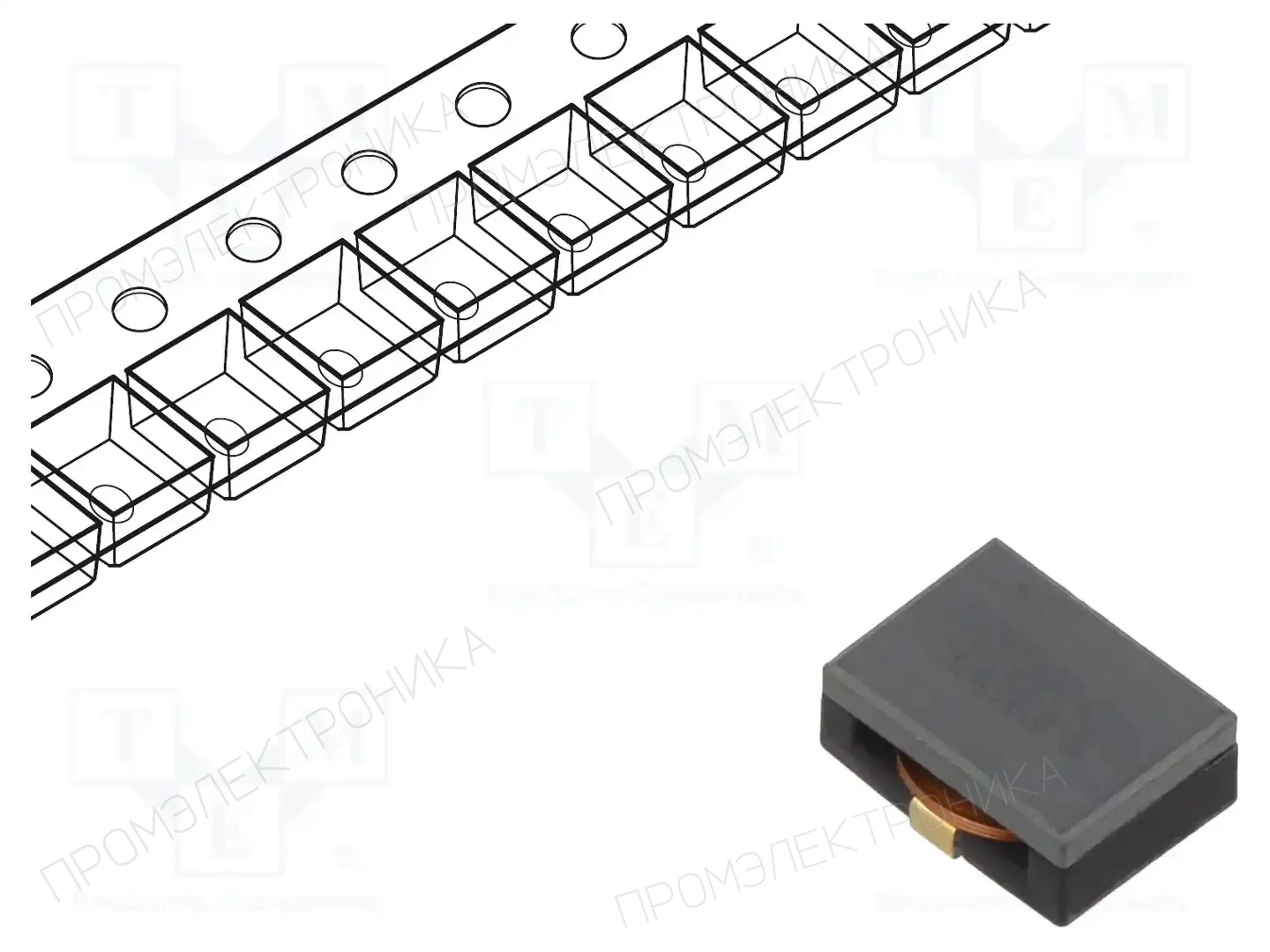 EATON ELECTRONICS HCV1206-R90-R — Дроссели