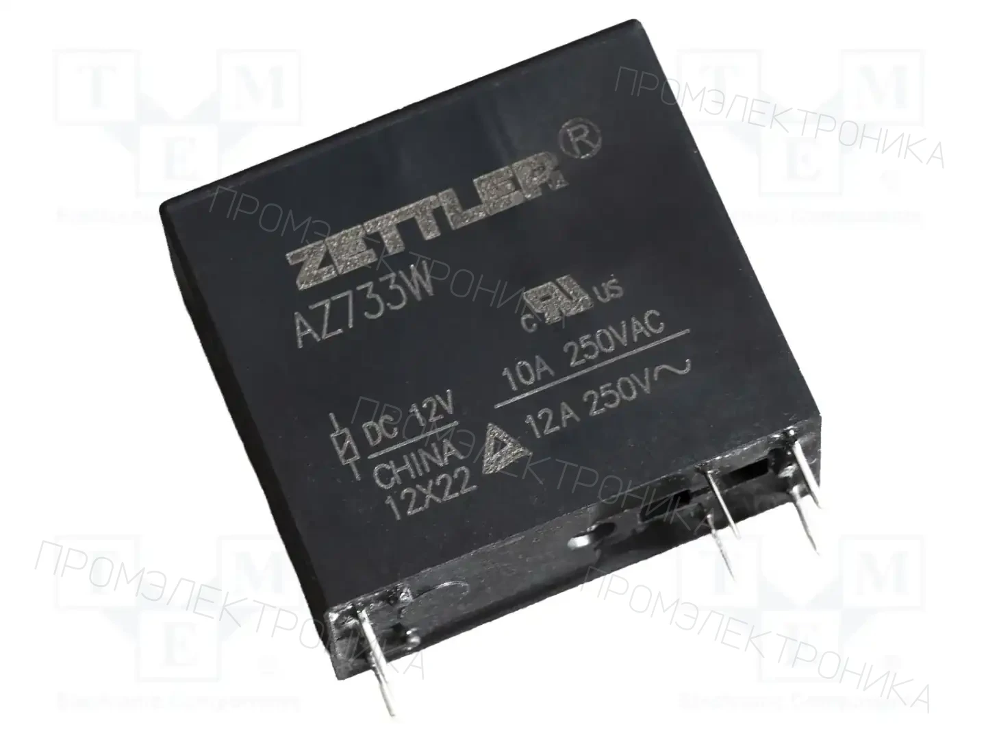 ZETTLER AZ733W-2AB-12DE — Реле электромагн. миниатюрные
