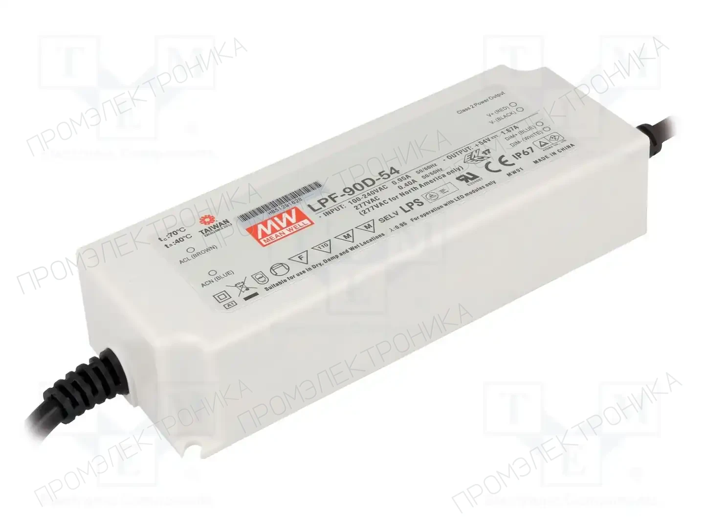 MEAN WELL LPF-90D-54 — Блоки питания для LED
