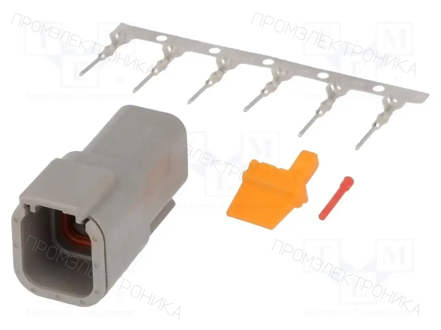DEUTSCH / TE Connectivity S-DTM 04-6 P — Разъeмы Automotive