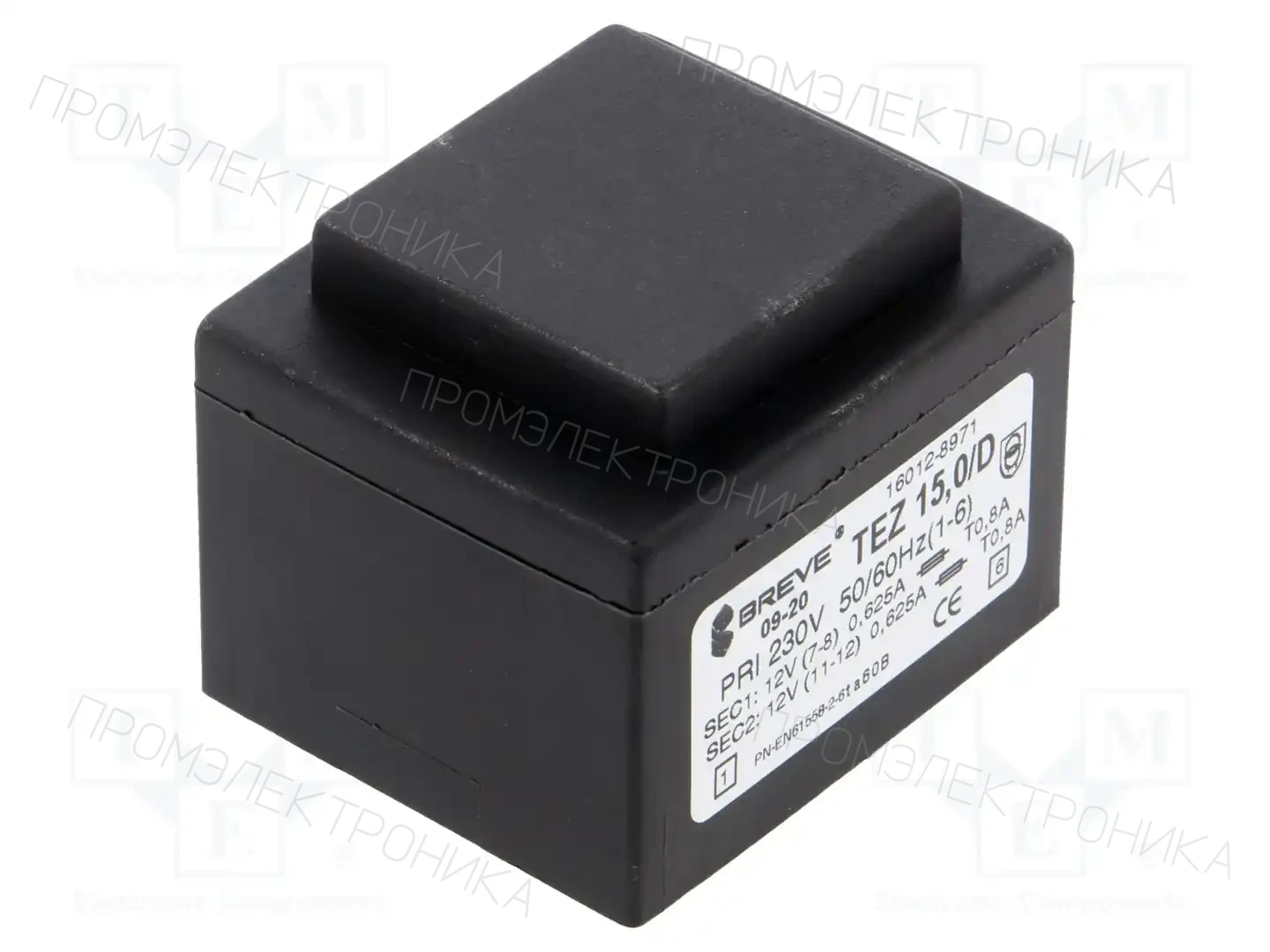 BREVE TUFVASSONS 16012-8971 — Трансформаторы PCB