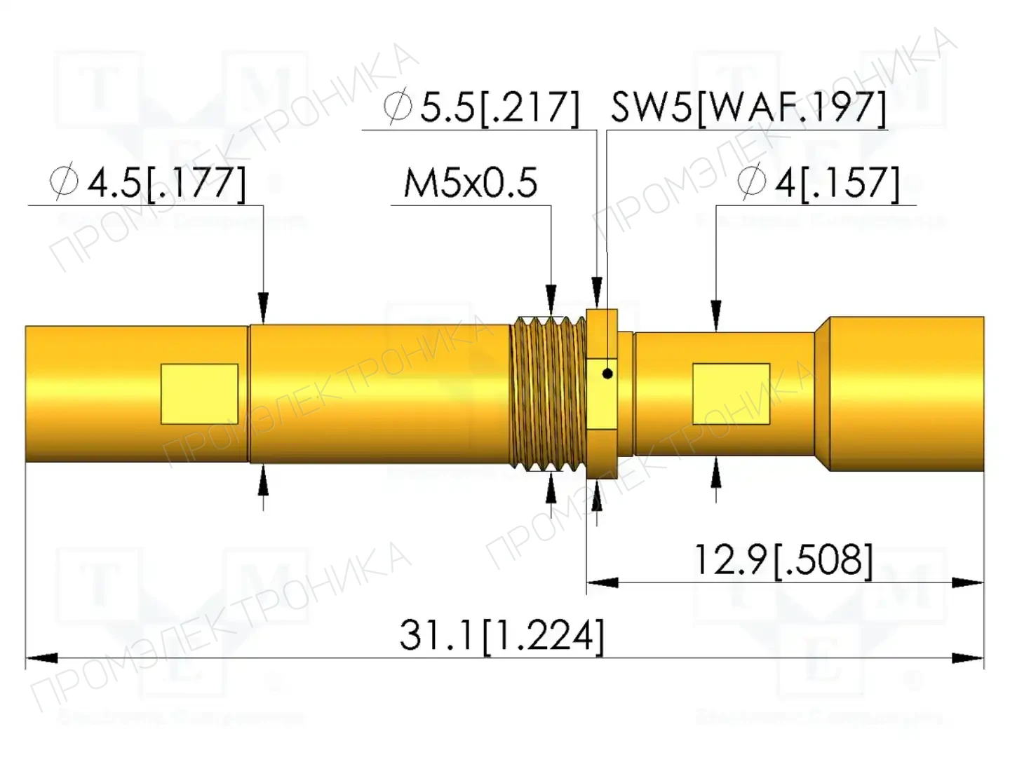 INGUN HFS-440 303 150 A 5043 Y2 M — Измерительные щупы